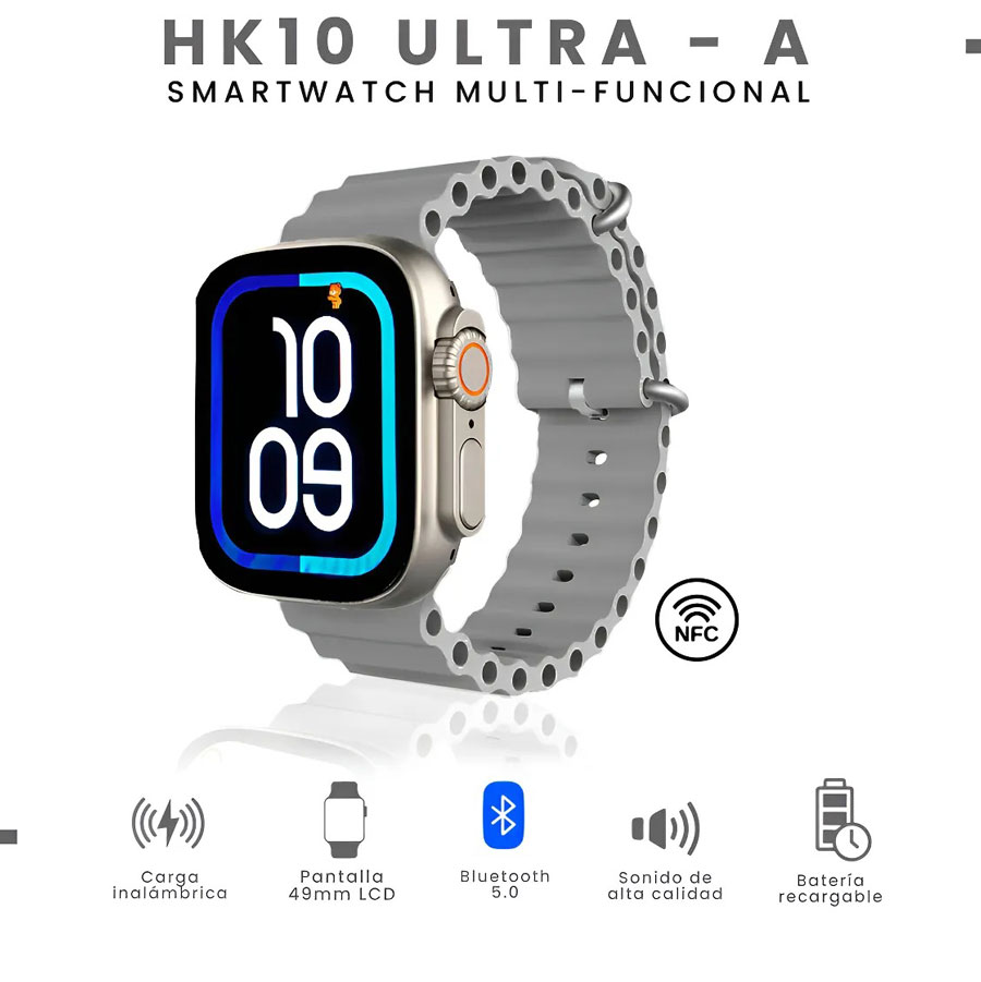 U1 Reloj SmartWatch HK 10 Ultra - Imagen 1